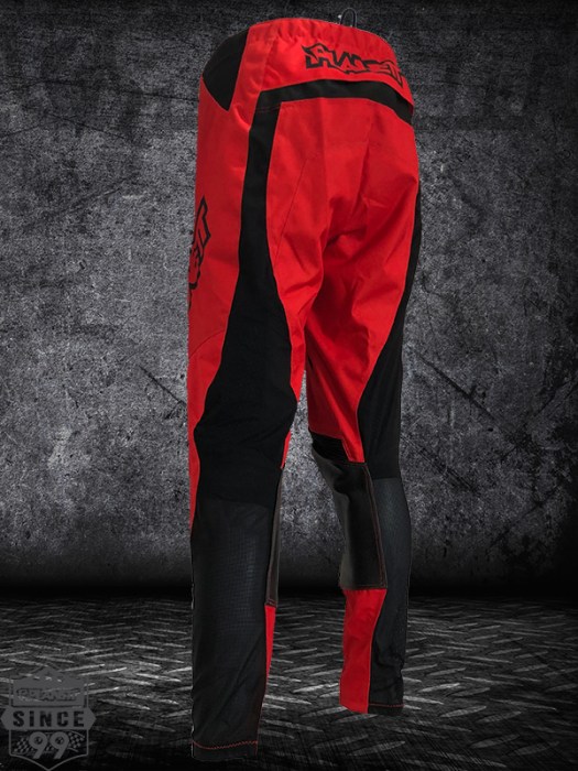 Planett Motocross Pants-Red-Back